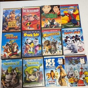 Animated Kids DVD Movie Bundle - Make offer